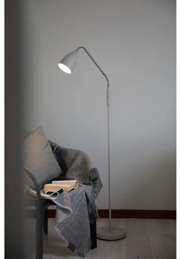 Lampadar bej LED cu intensitate reglabilă cu abajur din metal (înălțime 140 cm) Patro – Markslöjd