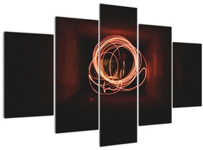 Tablou - linii în tunel (150x105 cm)