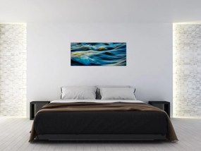 Tablou - Valuri (120x50 cm)
