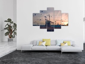 Tablou cu moară de vânt (150x105 cm)