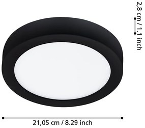 Plafonieră smart LED 16,5 W FUEVA-Z – EGLO