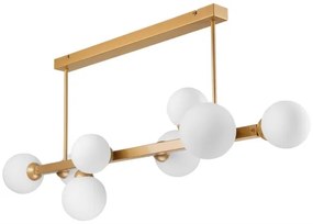 Lustră pe tijă ASTRO 8xG9/5W/230V aurie