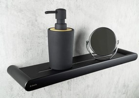 Etajera&suport cosmetice seria Nero ADR_N511