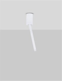 Plafoniera/Spot LED reglabil stil minimalist ORNOS alb H-29,5cm