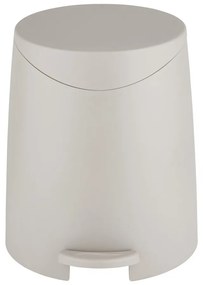 Coș de gunoi taupe cu pedală din plastic 3 l Portes – Allstar