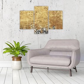 Tablou - Structura de aur N⁰3 (90x60 cm)