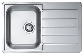Chiuvetă de bucătărie ALVEUS 1069147 LINE 79x50 cm crom