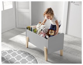 Cutie de depozitare pentru copii gri 80x39x48 cm Kiddy – Vipack
