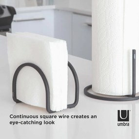 Suport pentru șervețele din metal Squire – Umbra