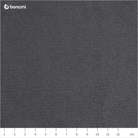 Pat matrimonial gri tapițat cu spațiu de depozitare cu somieră 160x200 cm Myra Slim Line – Bonami Selection