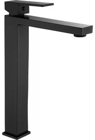 Mexen Uno baterie de lavoar înaltă, negru - 71410-70