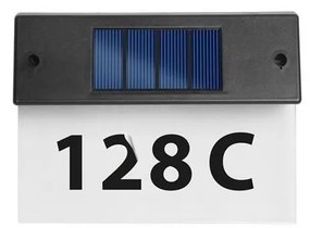 Număr LED solar de casă LED/1,2V/600 mAh IP44