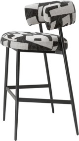 Scaun bar design LUX Bar Stool Folsom, Brooklyn black