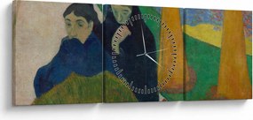 Tablou - Paul Gauguin, Arlésiennes (Mistral) , reproducere (cu ceas) (90x30 cm)