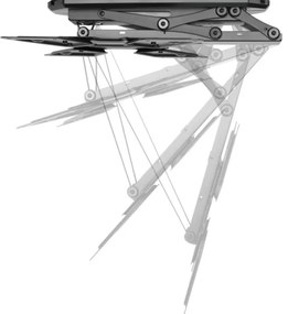 Suport inteligent de tavan pentru televizor MK FLORIA MKF-20DM444 55" negru Wi-Fi TUYA + telecomandă