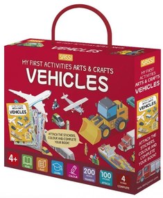 PRIMUL SET DE ARTA & LUCRU MANUAL - VEHICULE - SASSI (978-88-303-1164-0)