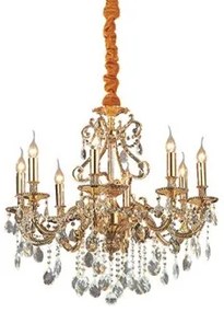 Candelabru clasic cristal 8 becuri E14 GIOCONDA 060514 IDEAL LUX