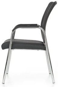 Scaun de dining KIVI, 1 buc., negru