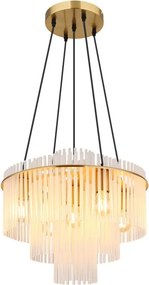 Lustra moderna suspendata GORLEY satin