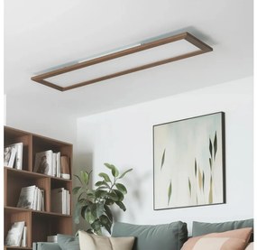 Eglo - Panou LED aplicat RGBW dimmabil SALOBRENA-C LED/34W/230V maro închis + telecomandă