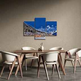 Tablou - Orășel de munte (90x60 cm)