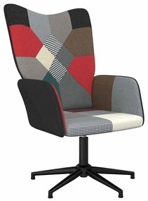 vidaXL Scaun de relaxare, material textil, petice