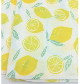 Fata de masa PVC LEMON 130x180 cm, galben