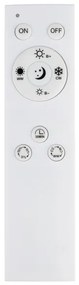 Plafonieră LED dimabilă MONIROTE LED/37W/230V neagră Eglo 99792 + telecomandă