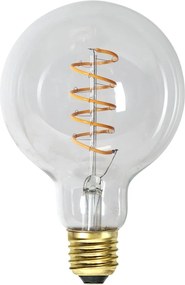 Bec LED/cu filament E27, cu lumină caldă și intensitate reglabilă 4 W Spiral Filament – Star Trading