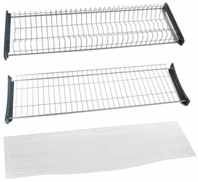 Scurgator  picurator vase pentru corp de de 600   800    , otel plastic gri