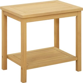 vidaXL Masă laterală Ulei Natural 50 x 35 x 45 cm Lemn Solid de Acacia