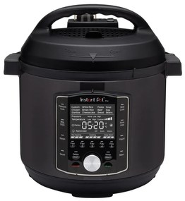 Multicooker Instant Pot PRO 6 112016701, 1200W, 5.7 L, Vas otel inoxidabil, 28 programe, 11 sisteme de siguranta, Negru