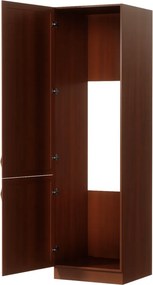 Dulap D60ZL pentru frigider încorporat, model stânga, nuc Milano, SICILIA