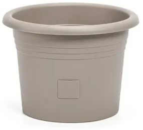 Plastia Ghiveci cu auto-apărare Narza 60 cmdiametru, taupe, diam. 60 cm