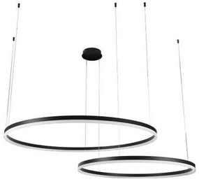 Lustră LED dimabilă pe cablu LED/128W/230V 3000-6500K + telecomandă