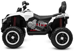 Quad electric Baby Mix Rave 4 x 4, alb