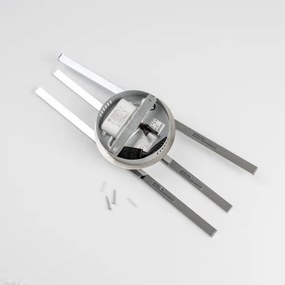 Plafonieră LED 3 x 3W, 230V, crom lucios
