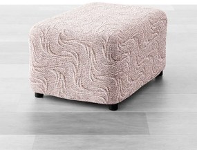 Huse bielastice BRILLANTE bej taburet (40 x 40 x 40 cm)