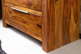 Comoda cu 4 sertare din lemn masiv PURE 100cm