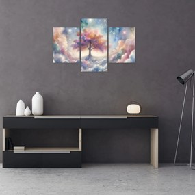 Tablou – Arborele vieții printre nori (90x60 cm)