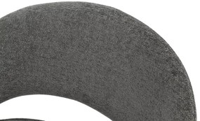 Scaun Borgo gri inchis/negru Raven18