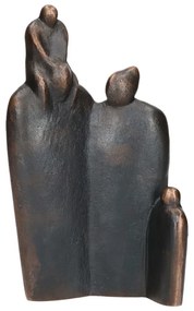 Statueta bronz "Familie fericita"