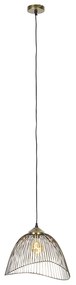 Lampă suspendată design alamă 39,8 cm - Pia
