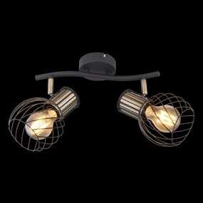 Globo 54013-2 - Lampă spot ARGUSTO 2xE27/40W/230V