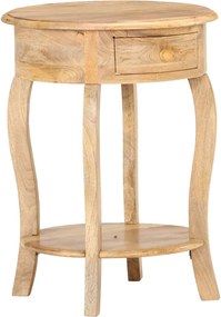 vidaXL Masă laterală, 37 x 37 x 61 cm, lemn masiv de mango