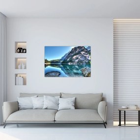 Tablou - Lac montan (90x60 cm)