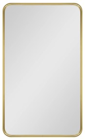 Dubiel Vitrum Rio oglindă 50x80 cm dreptunghiular auriu 5905241011547