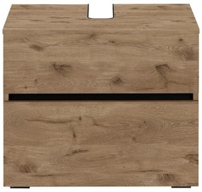 Dulap sub chiuvetă în culoare naturală cu aspect de lemn de stejar 60x55 cm Wisla – Støraa