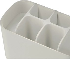 Suport pentru periuța de dinți bej din plastic EasyStore – Joseph Joseph