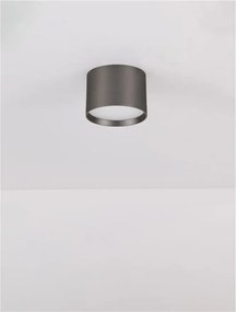 Spot LED aplicat diametru 12cm ZIAZA nickel negru, NVL-9695169